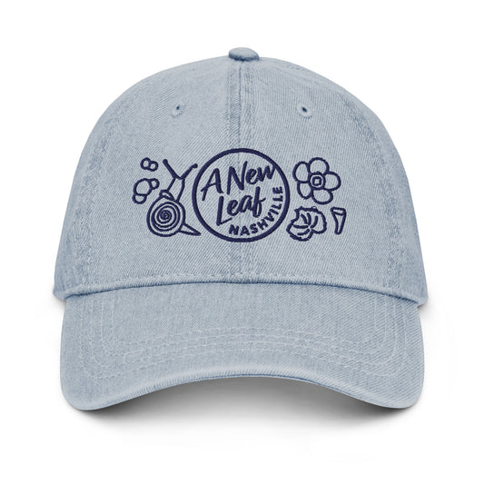 Adult Light Denim Cap