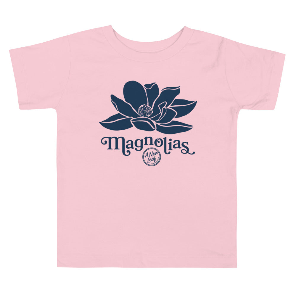 Toddler Magnolias Short Sleeve Tee