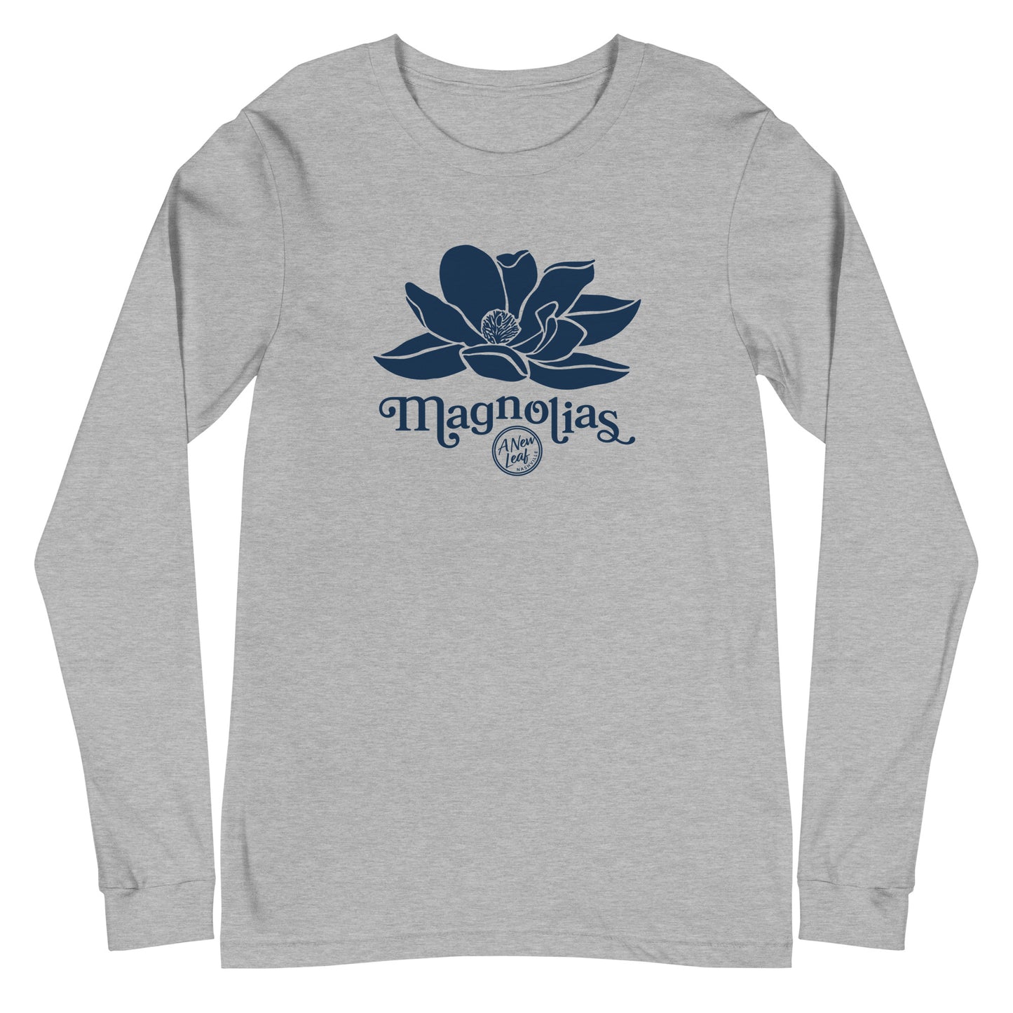 Adult Magnolias Unisex Long Sleeve Tee