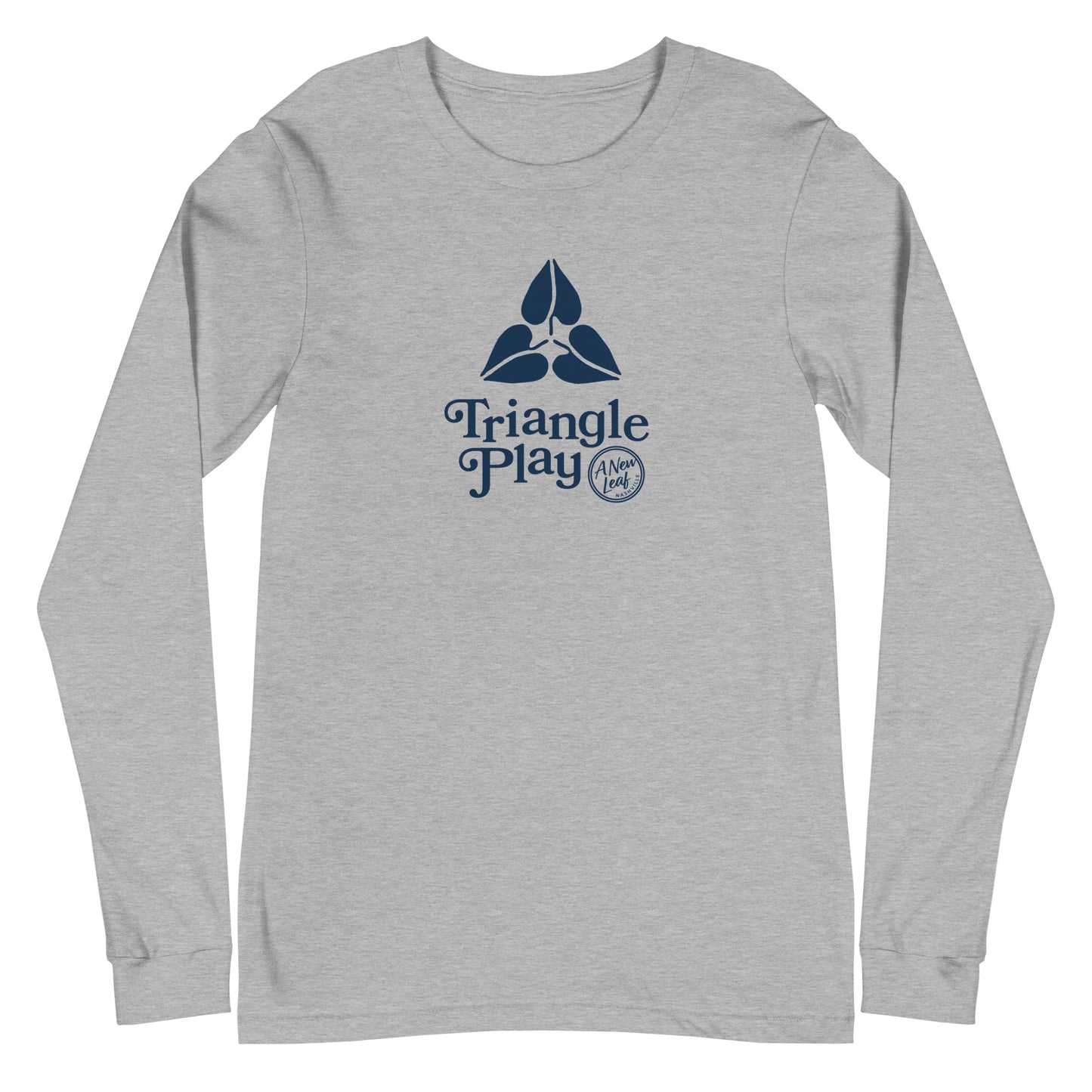 Adult Triangle Play Unisex Long Sleeve Tee