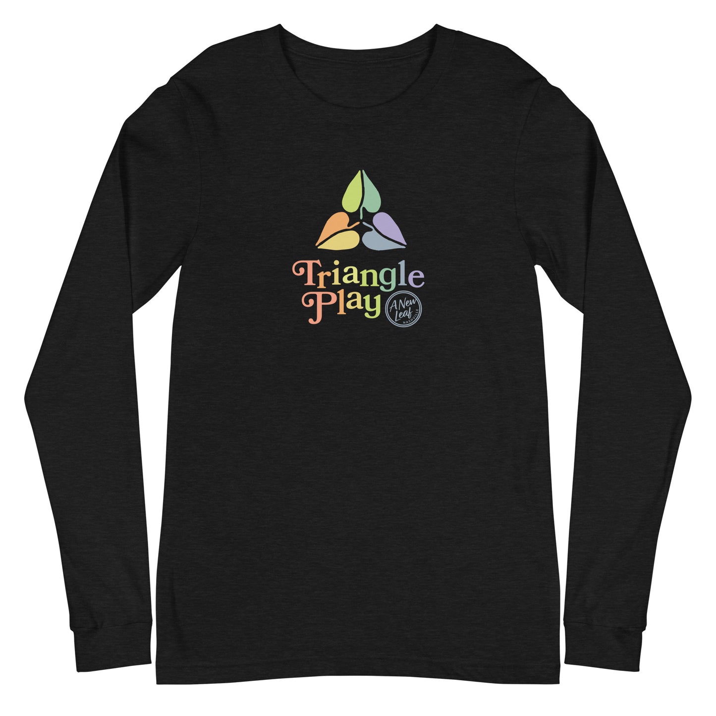 Adult Triangle Play Unisex Long Sleeve Tee