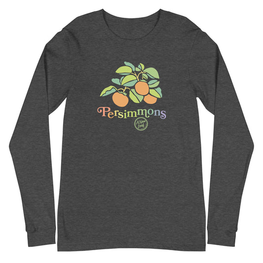 Adult Persimmons Unisex Long Sleeve Tee