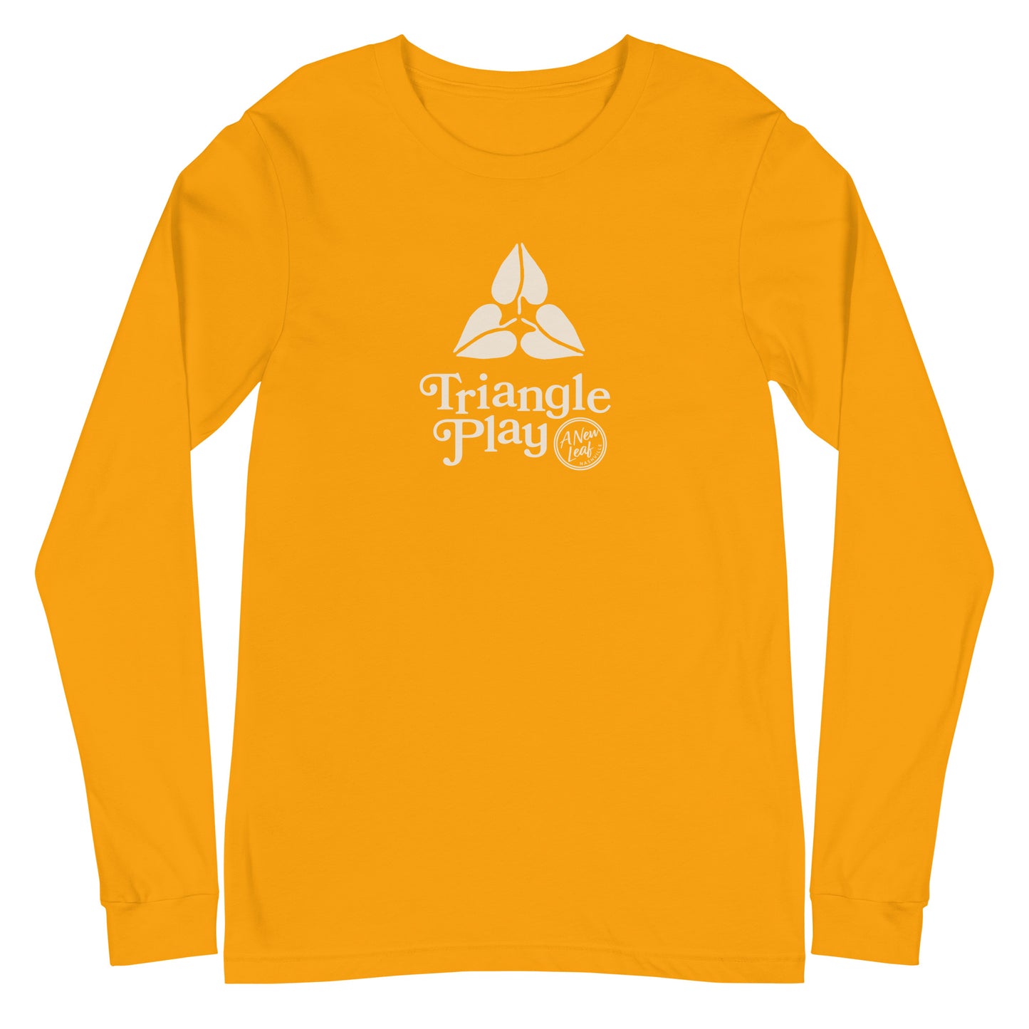 Adult Triangle Play Unisex Long Sleeve Tee