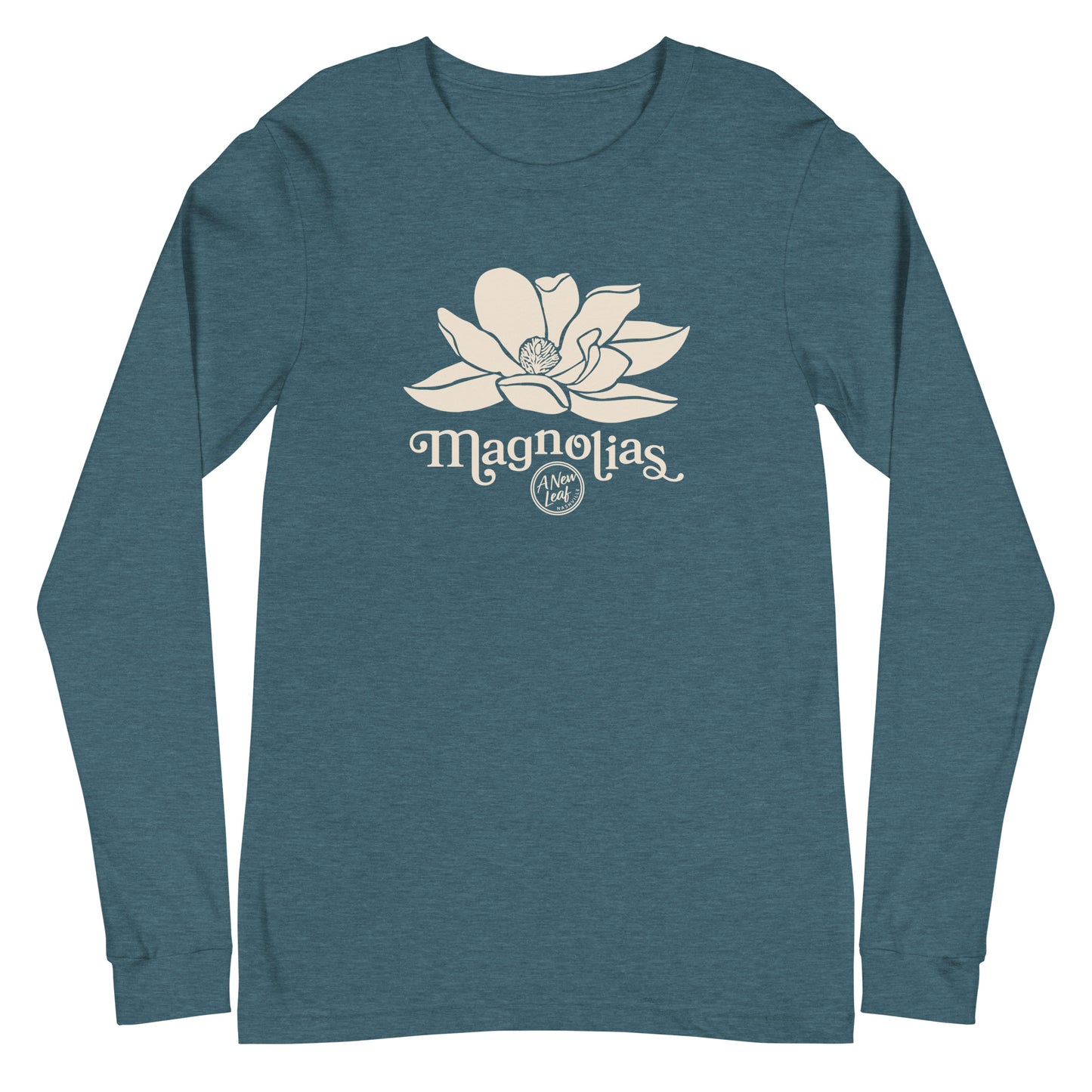 Adult Magnolias Unisex Long Sleeve Tee