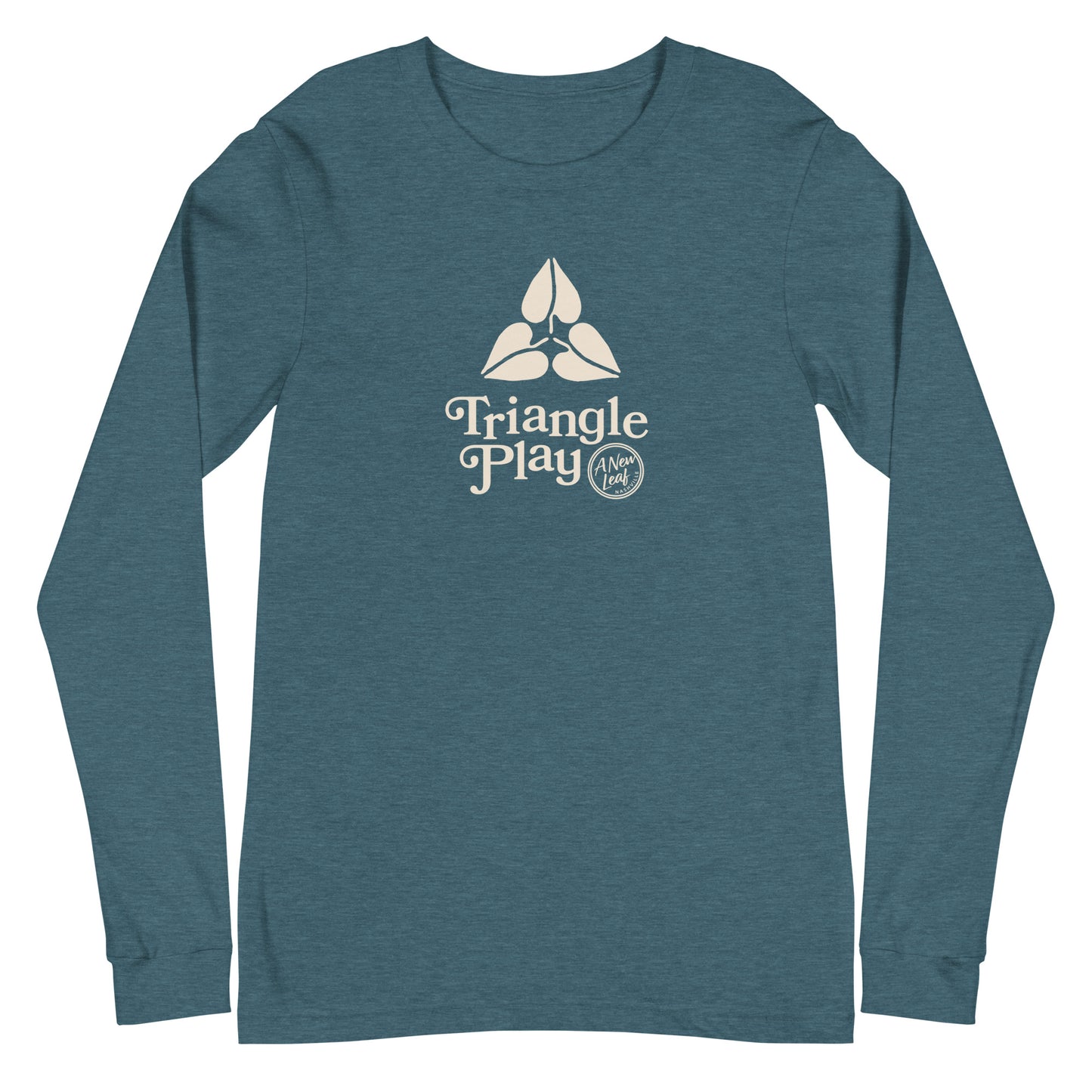 Adult Triangle Play Unisex Long Sleeve Tee