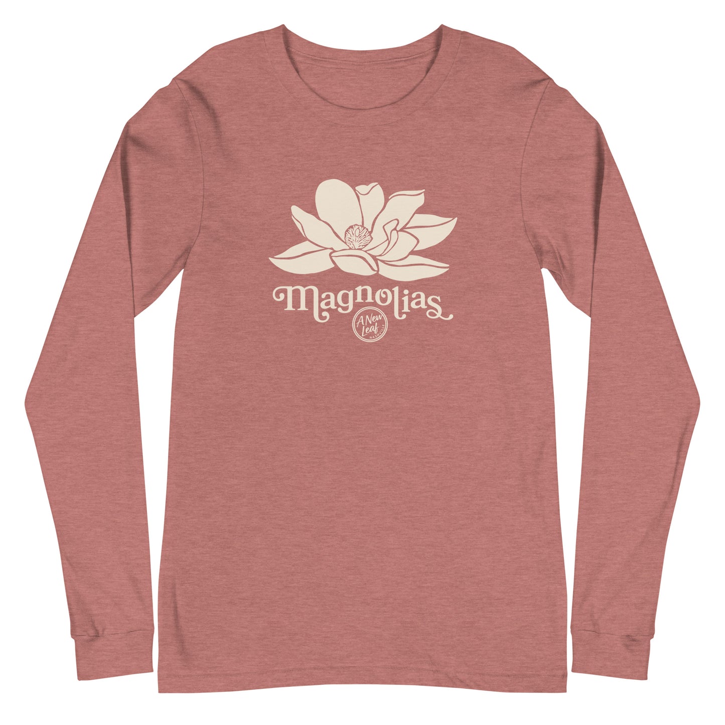 Adult Magnolias Unisex Long Sleeve Tee