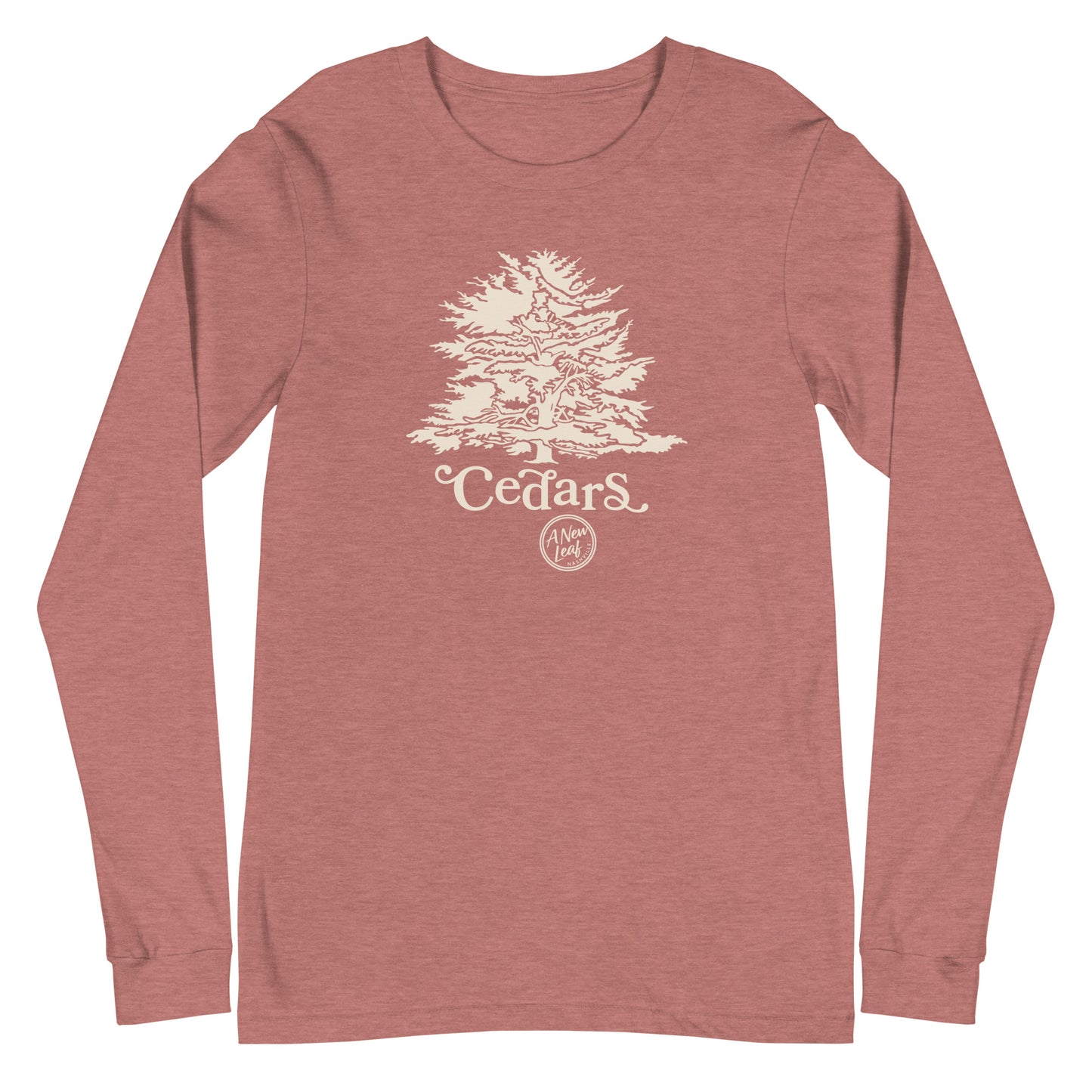 Adult Cedars Unisex Long Sleeve Tee