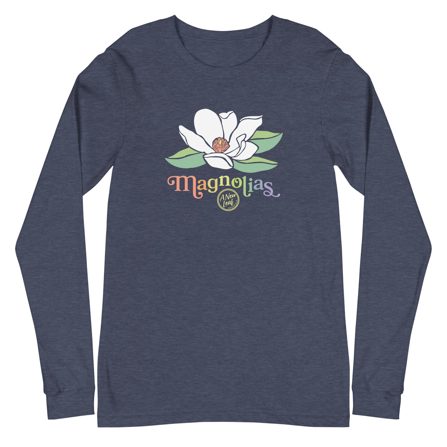 Adult Magnolias Unisex Long Sleeve Tee