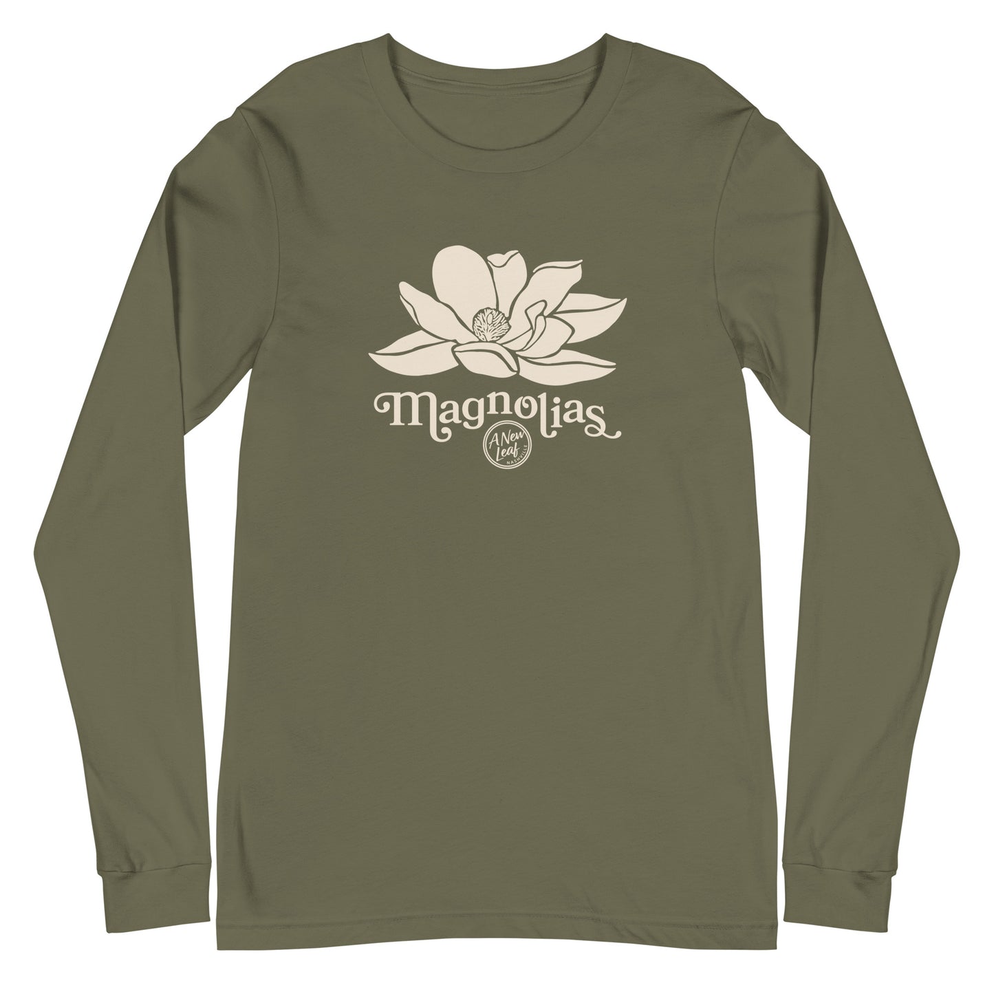 Adult Magnolias Unisex Long Sleeve Tee