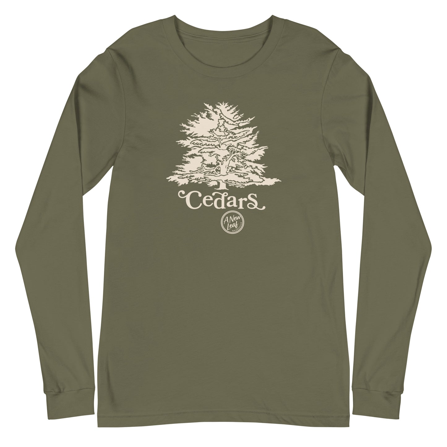 Adult Cedars Unisex Long Sleeve Tee