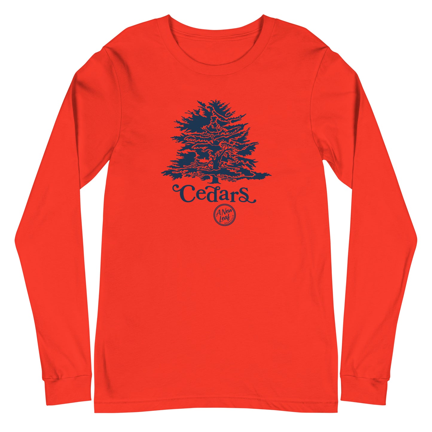 Adult Cedars Unisex Long Sleeve Tee