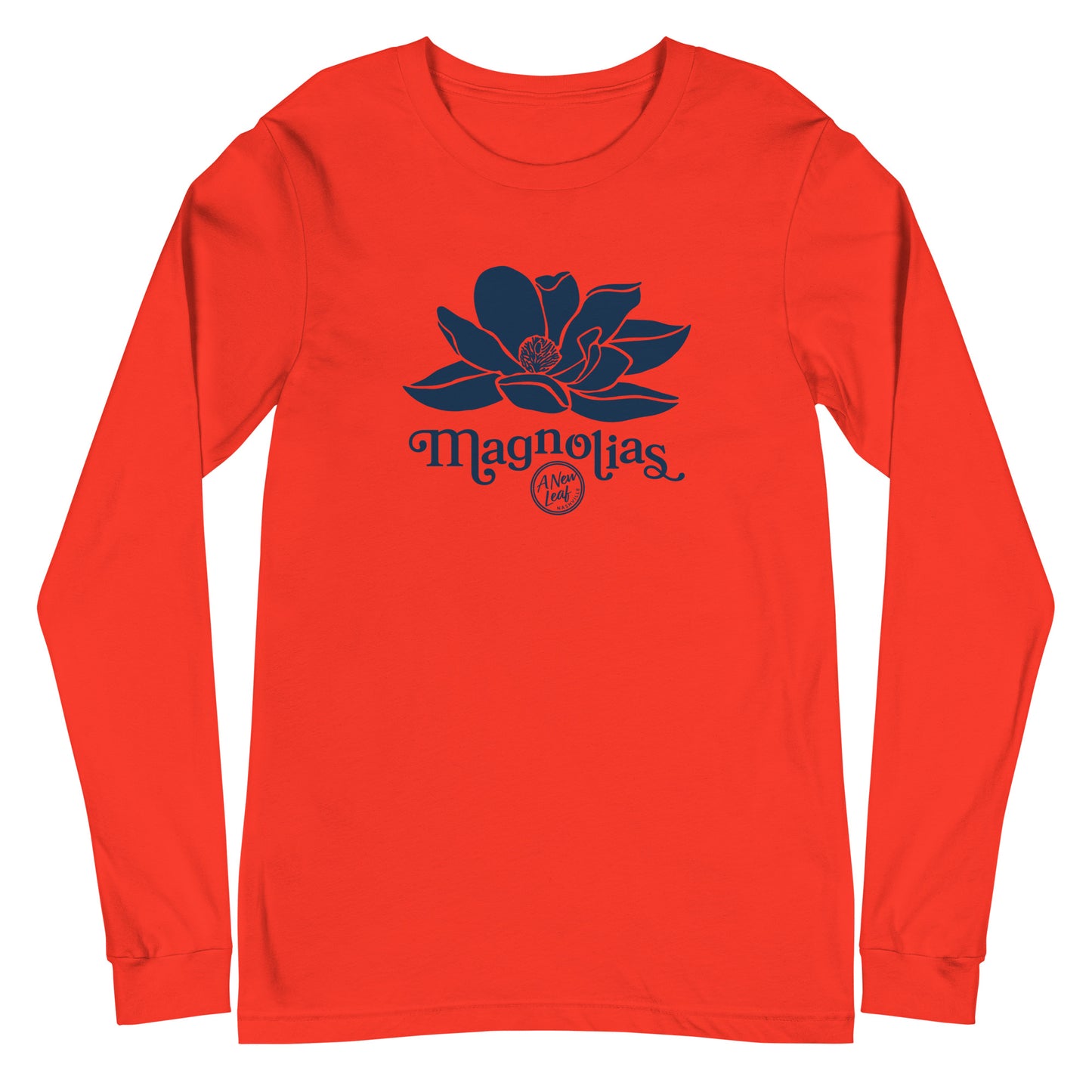 Adult Magnolias Unisex Long Sleeve Tee