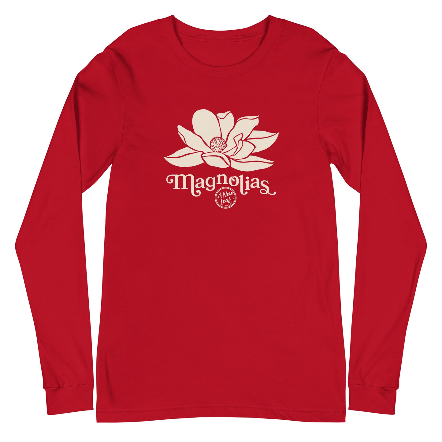 Adult Magnolias Unisex Long Sleeve Tee