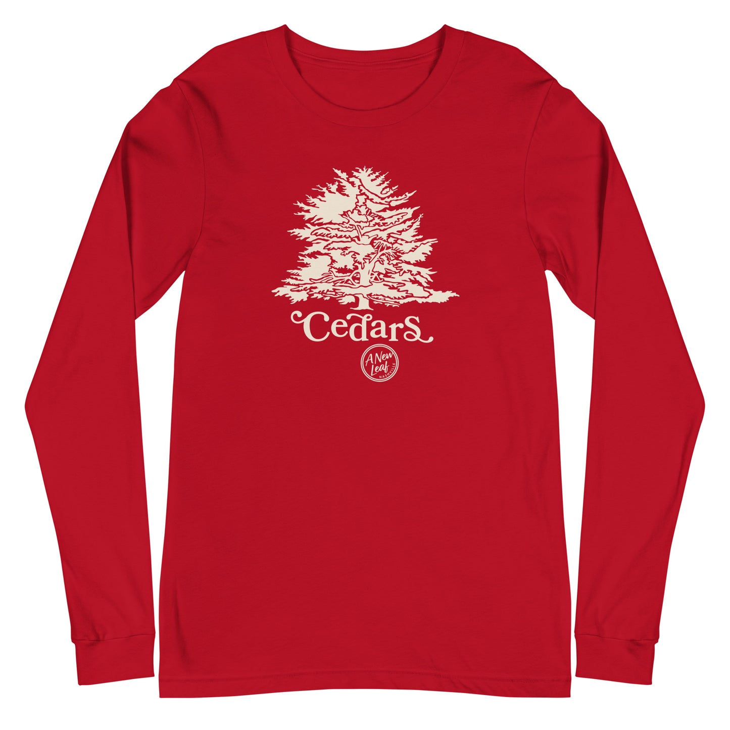 Adult Cedars Unisex Long Sleeve Tee