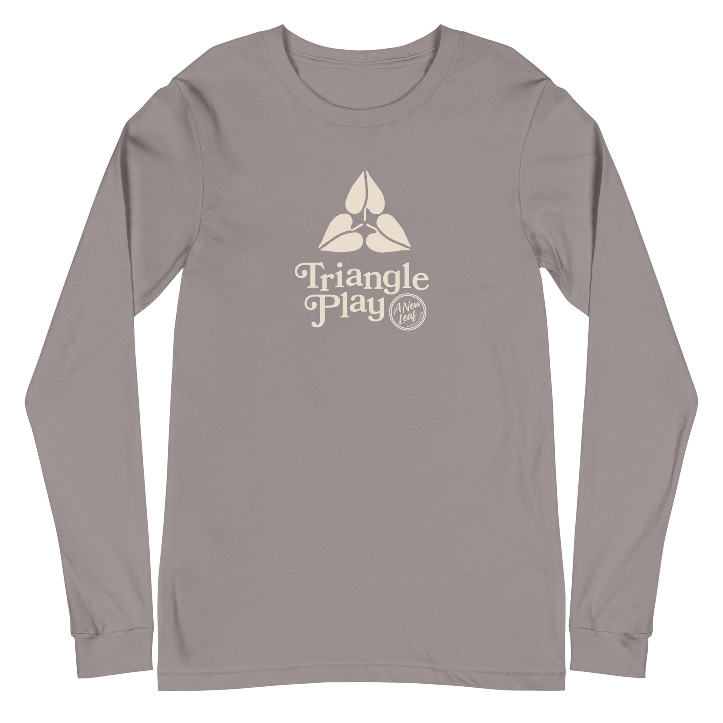 Adult Triangle Play Unisex Long Sleeve Tee