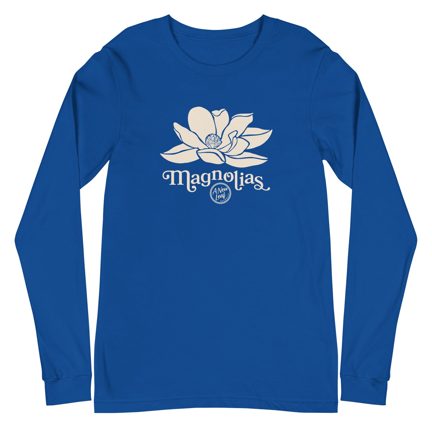 Adult Magnolias Unisex Long Sleeve Tee