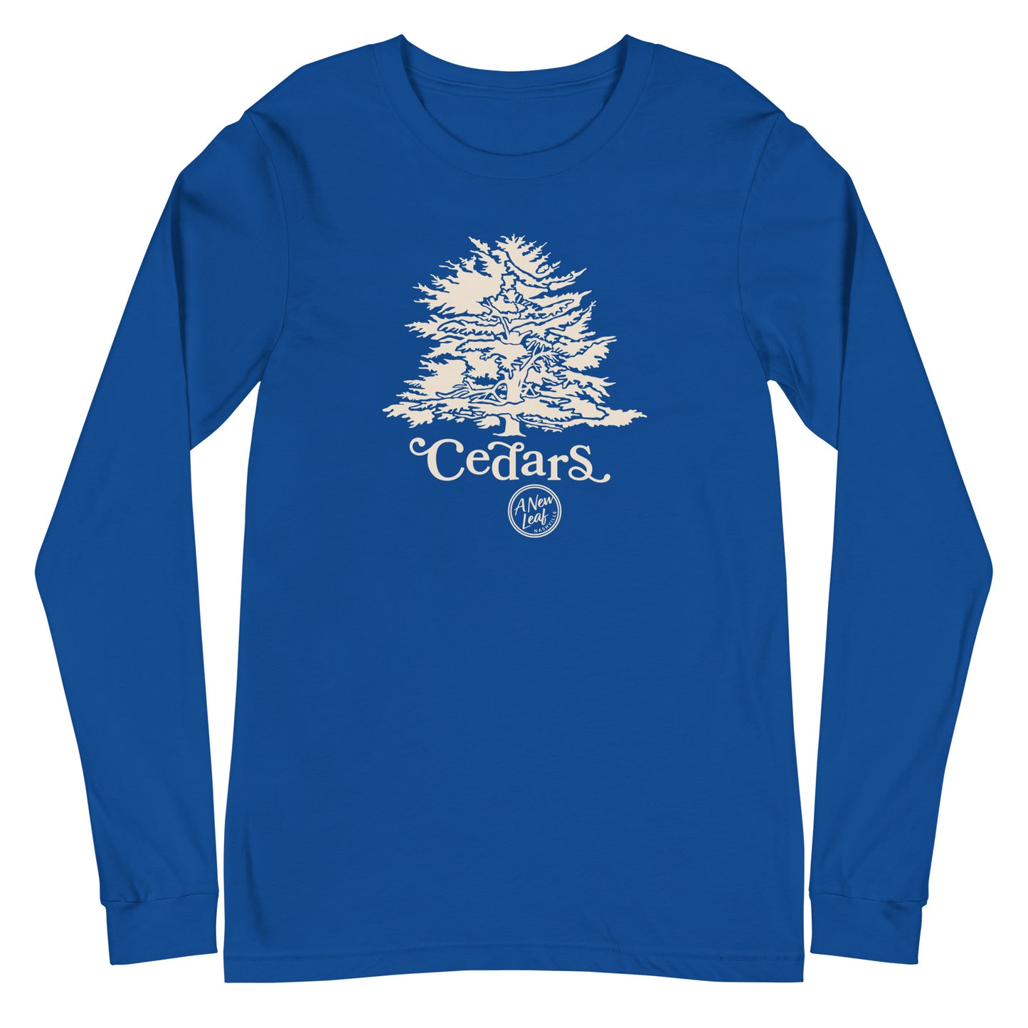 Adult Cedars Unisex Long Sleeve Tee