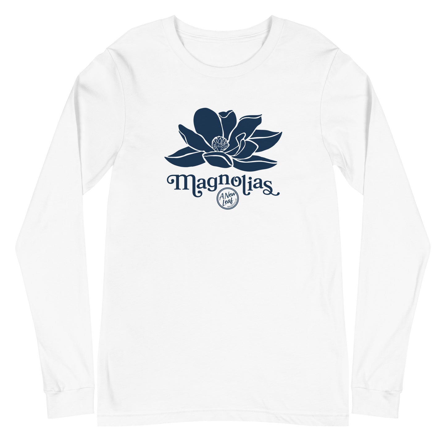 Adult Magnolias Unisex Long Sleeve Tee