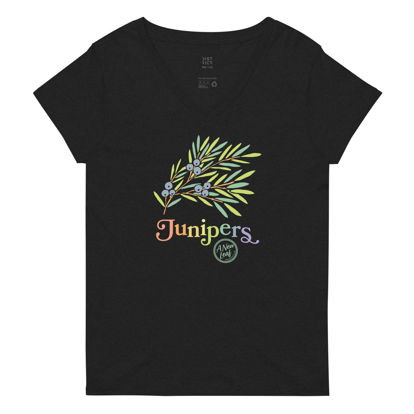 Women’s Junipers recycled v-neck t-shirt