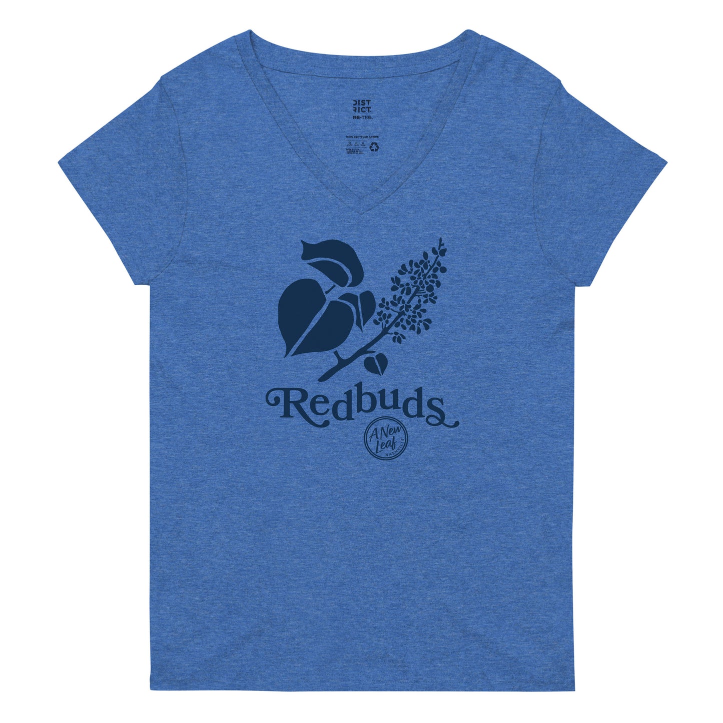 Women’s Redbuds recycled v-neck t-shirt