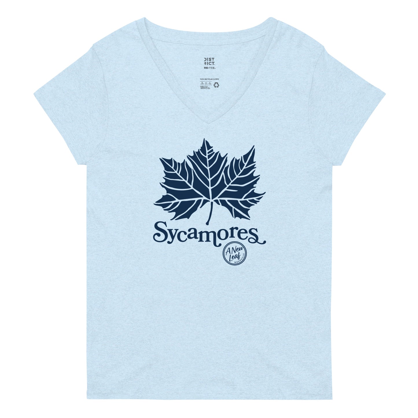 Women’s Sycamores recycled v-neck t-shirt