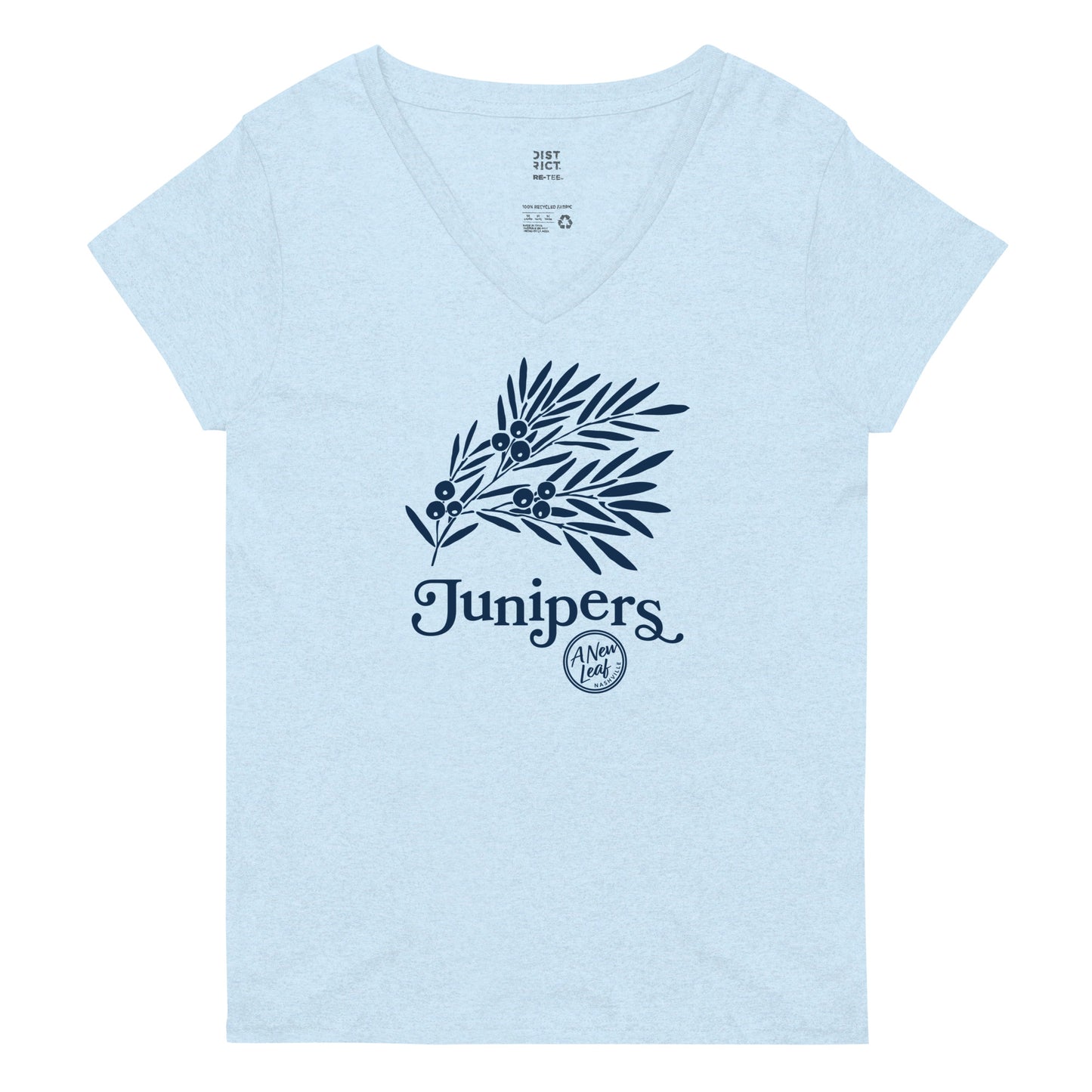 Women’s Junipers recycled v-neck t-shirt