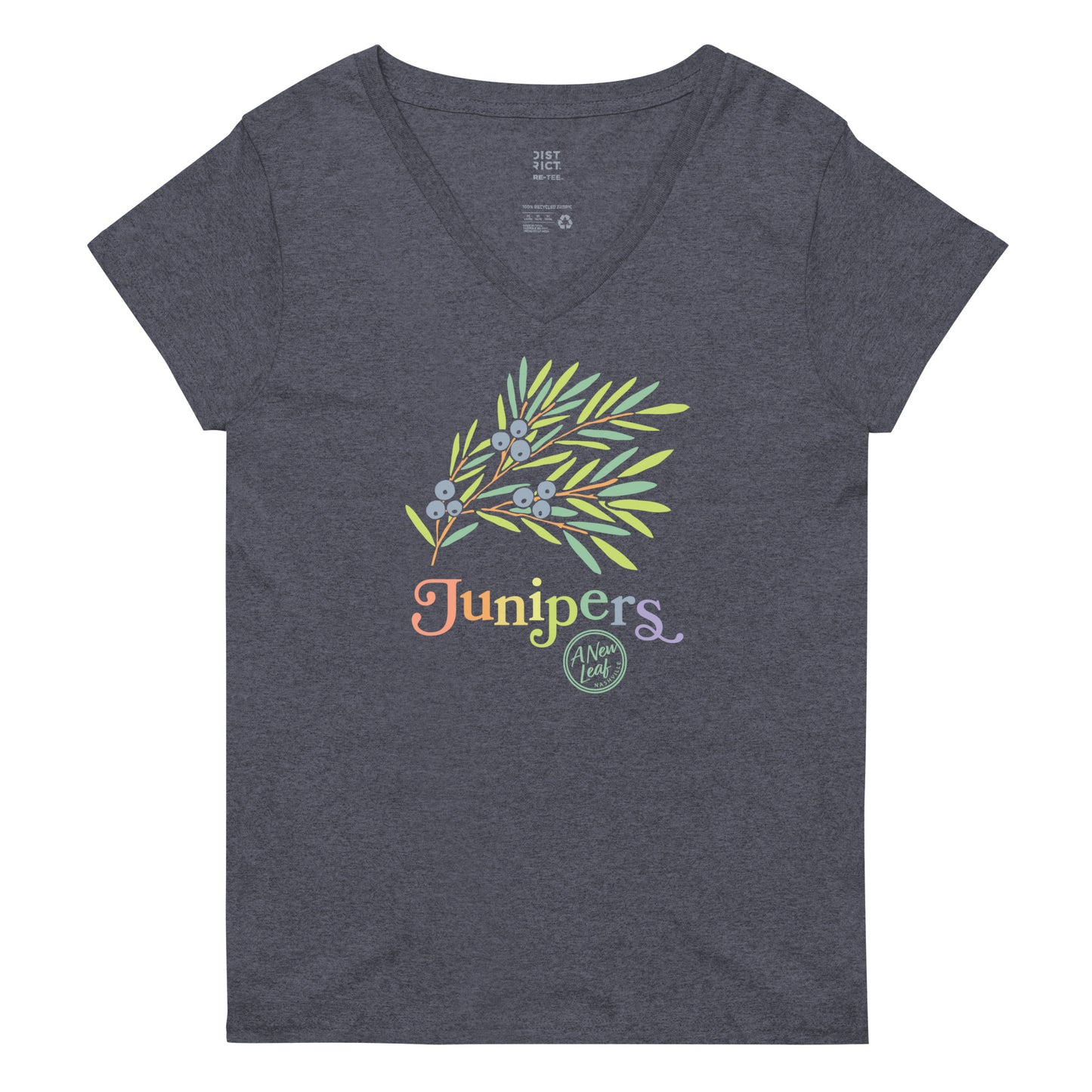 Women’s Junipers recycled v-neck t-shirt