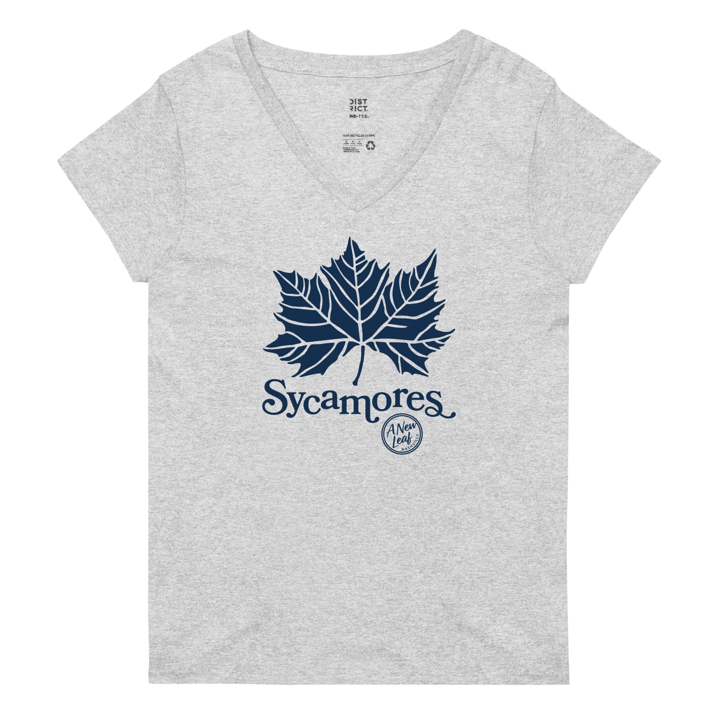 Women’s Sycamores recycled v-neck t-shirt