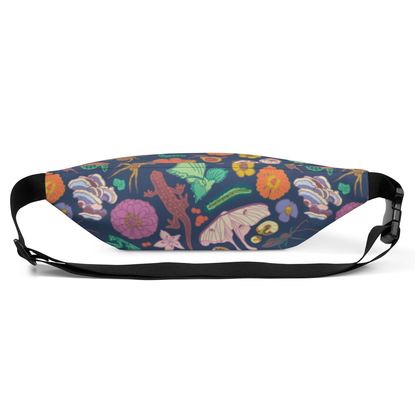 Nature Print Fanny Pack Navy