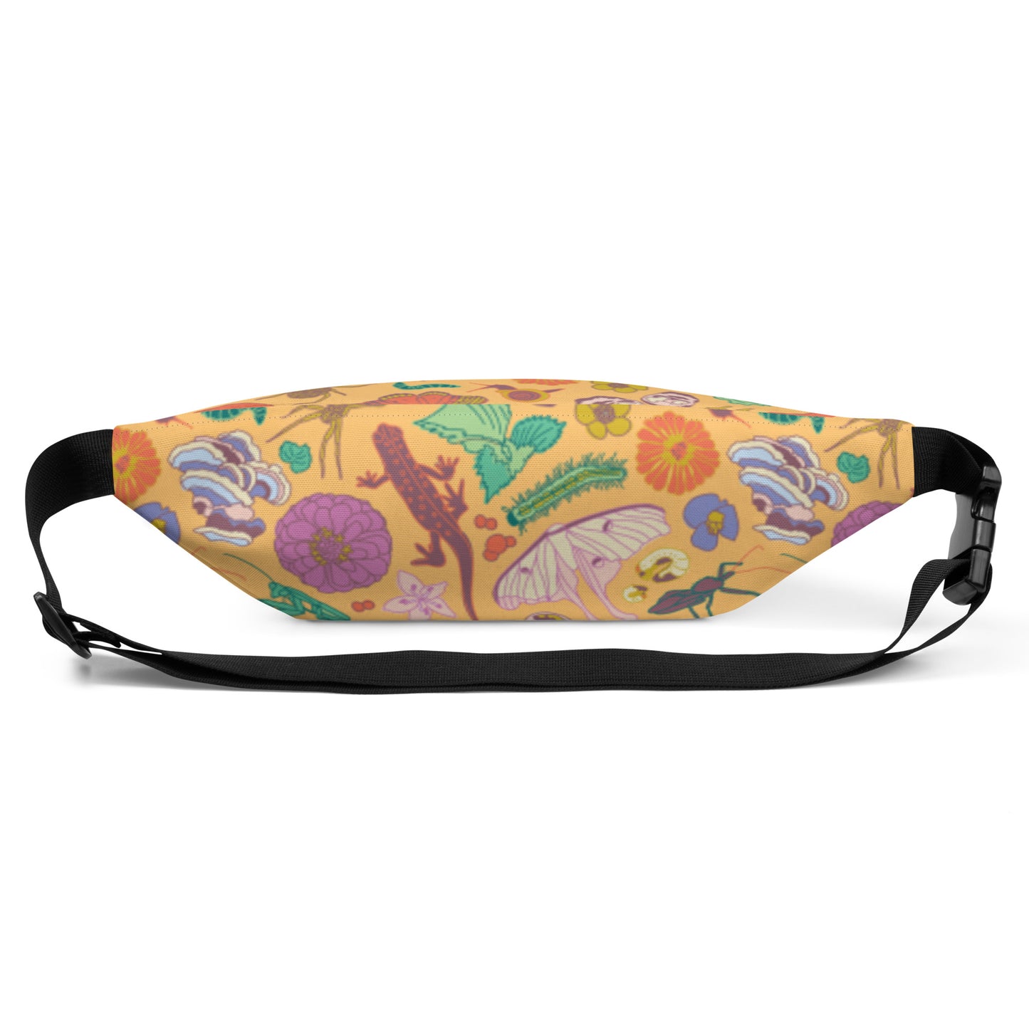 Nature Print Fanny Pack Orange