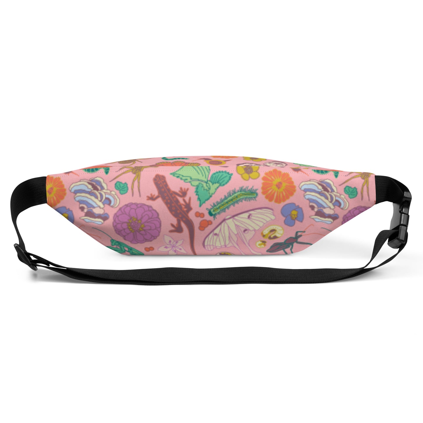 Nature Print Fanny Pack Pink