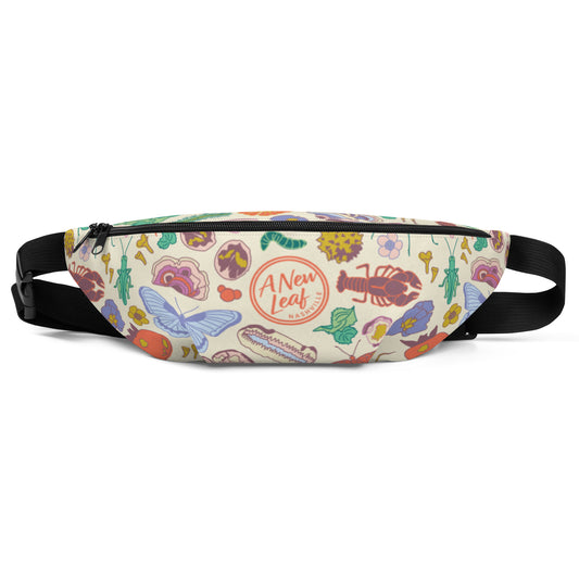 Nature Print Fanny Pack Neutral