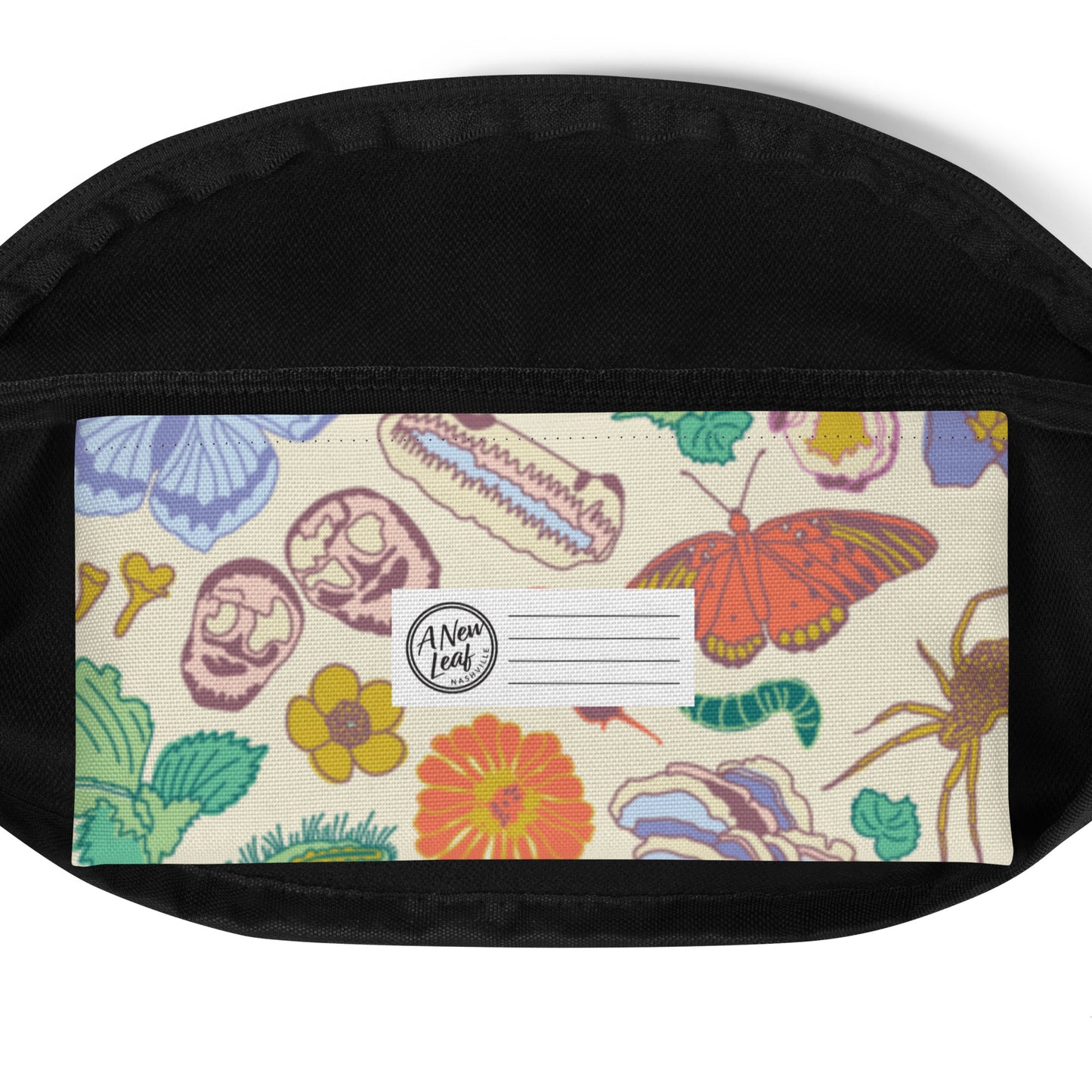 Nature Print Fanny Pack Neutral