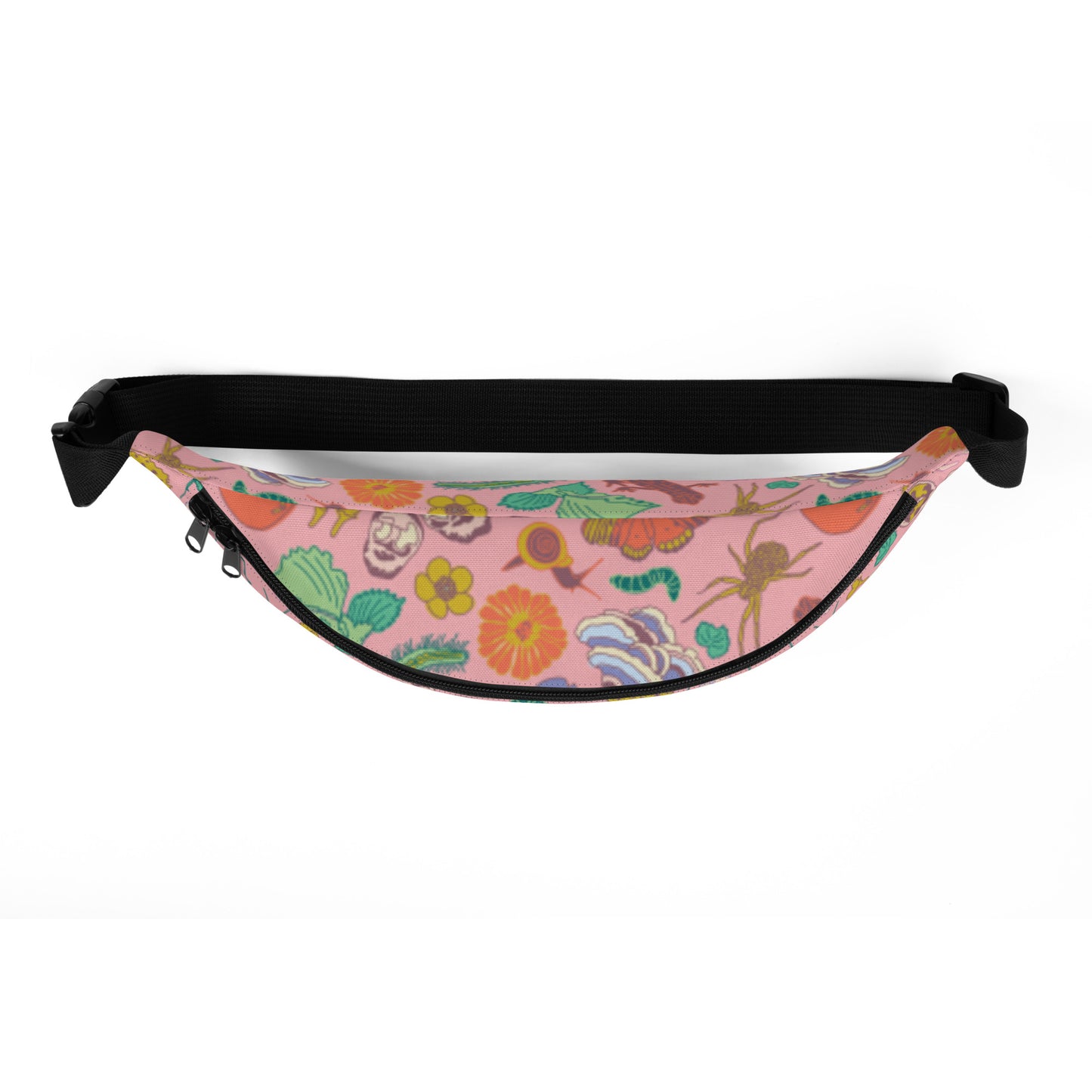 Nature Print Fanny Pack Pink