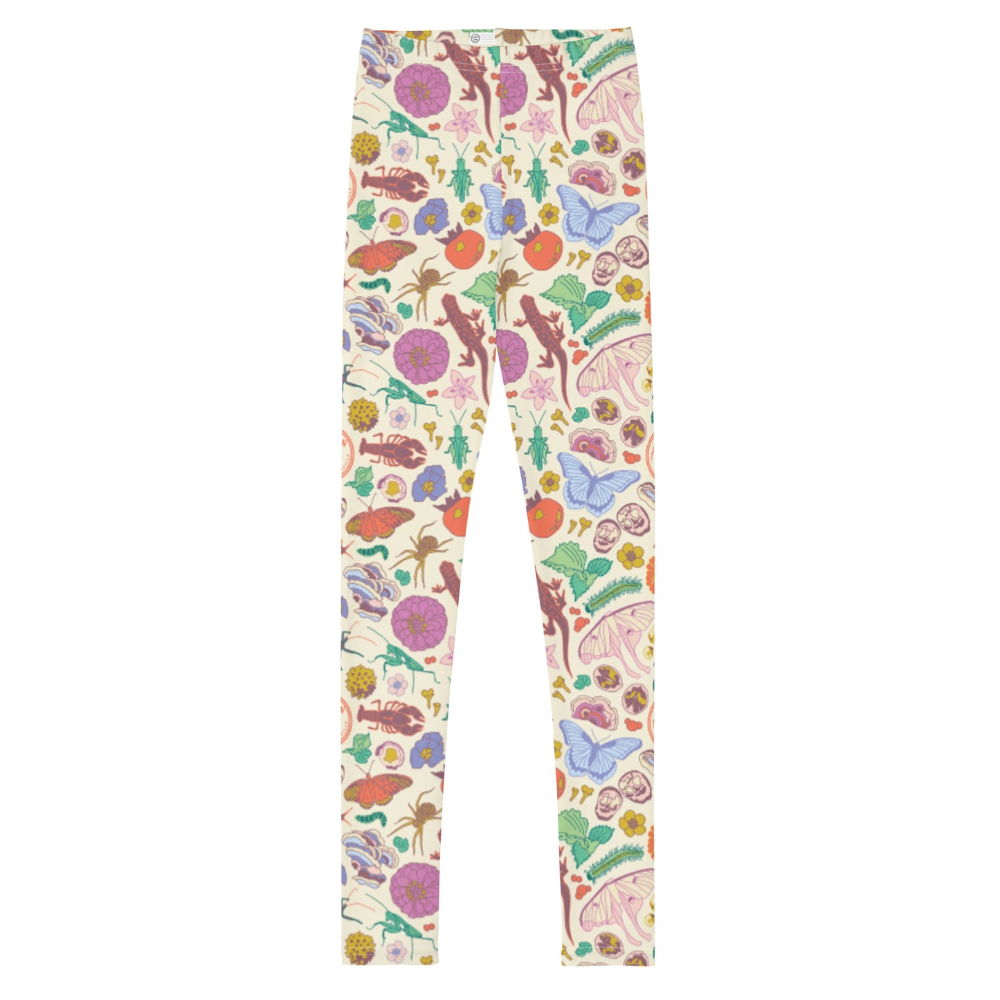 Big Kids Nature Print Leggings Neutral