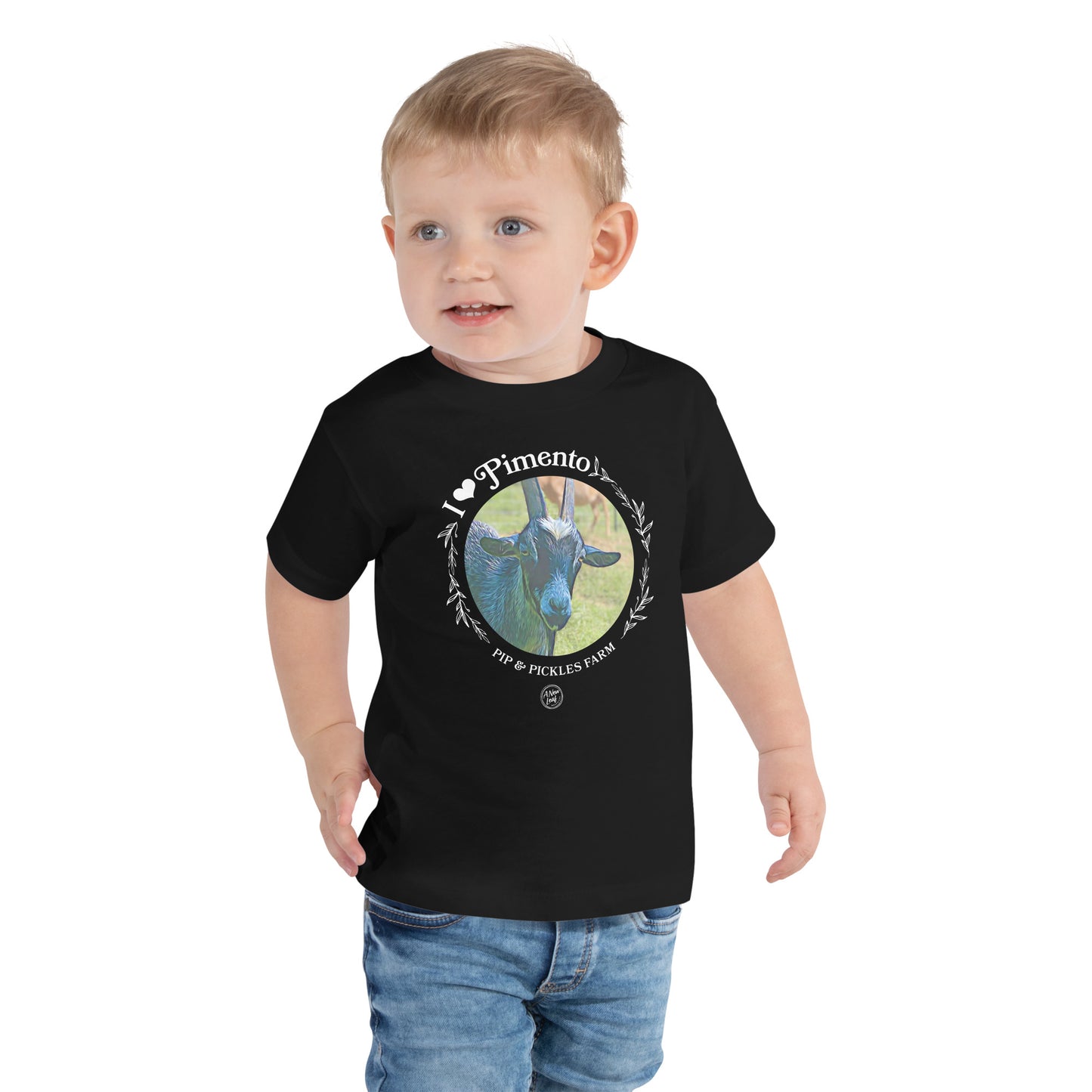 Toddler Pimento Short Sleeve Tee