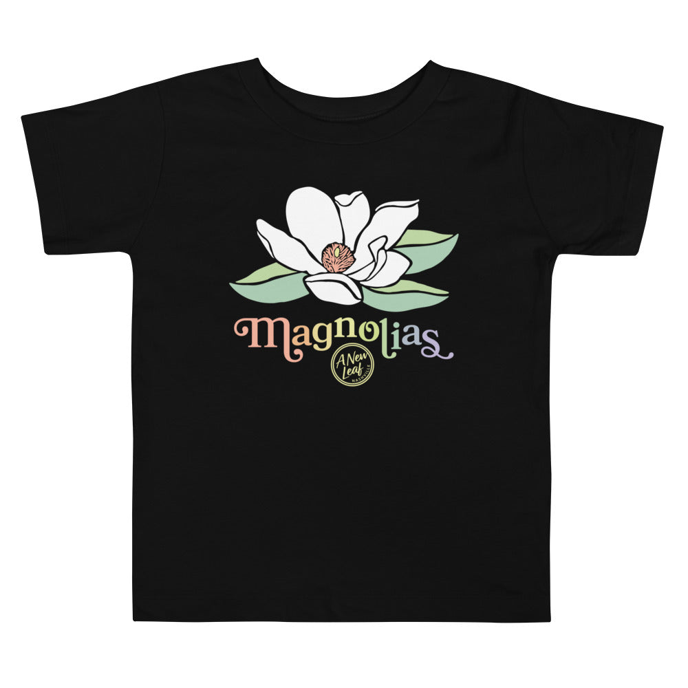 Toddler Magnolias Short Sleeve Tee