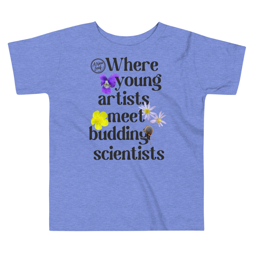 Toddler Young Artists Budding Scientists Short Sleeve Tee