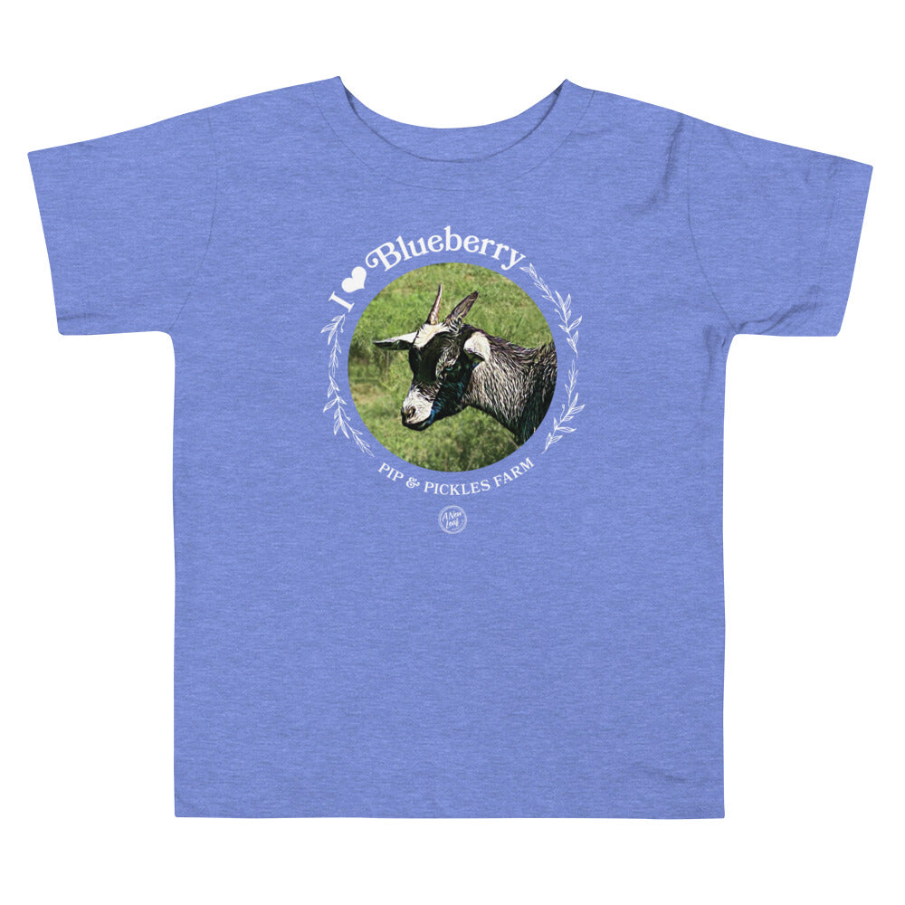 Toddler Blueberry Short Sleeve Tee