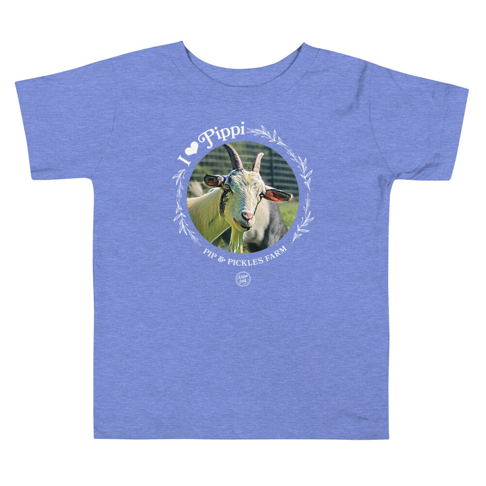 Toddler Pippi Short Sleeve Tee