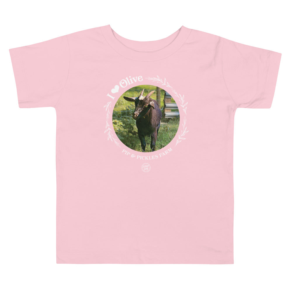 Toddler Olive Short Sleeve Tee