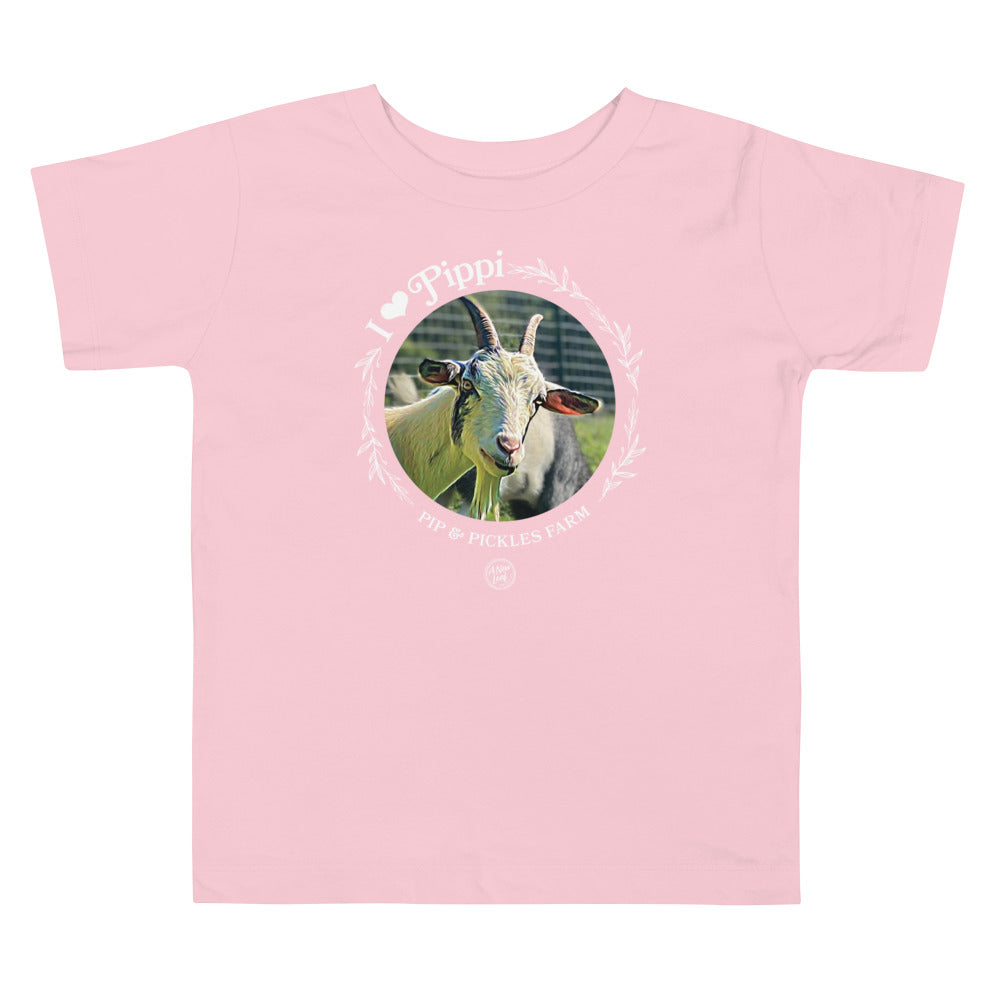 Toddler Pippi Short Sleeve Tee