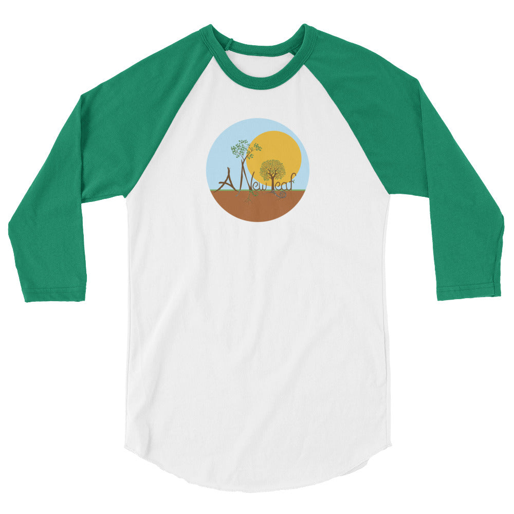 Adult A New Leaf Unisex 3/4 Sleeve Raglan Shirt