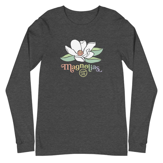 Adult Magnolias Unisex Long Sleeve Tee