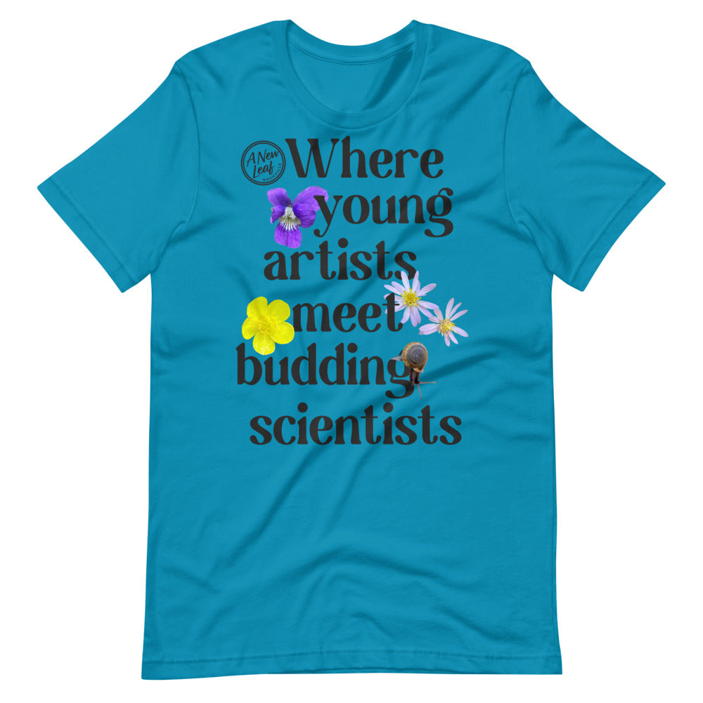 Adult Young Artists Budding Scientists Short-sleeve Unisex T-shirt