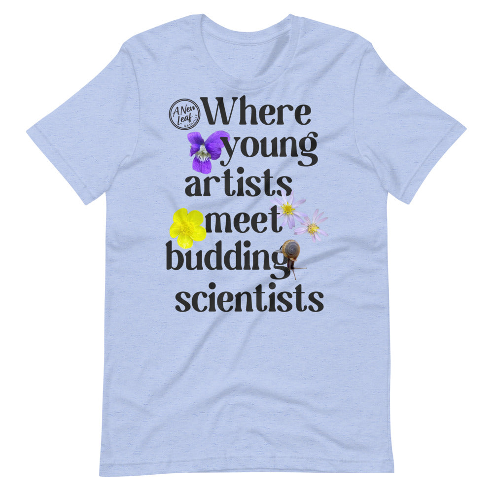 Adult Young Artists Budding Scientists Short-sleeve Unisex T-shirt