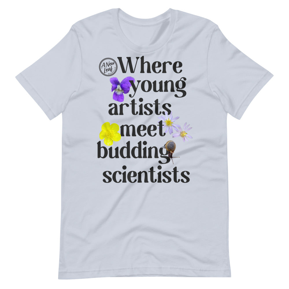 Adult Young Artists Budding Scientists Short-sleeve Unisex T-shirt