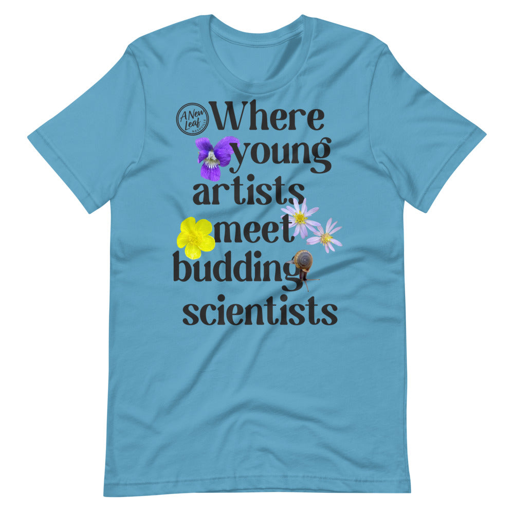 Adult Young Artists Budding Scientists Short-sleeve Unisex T-shirt