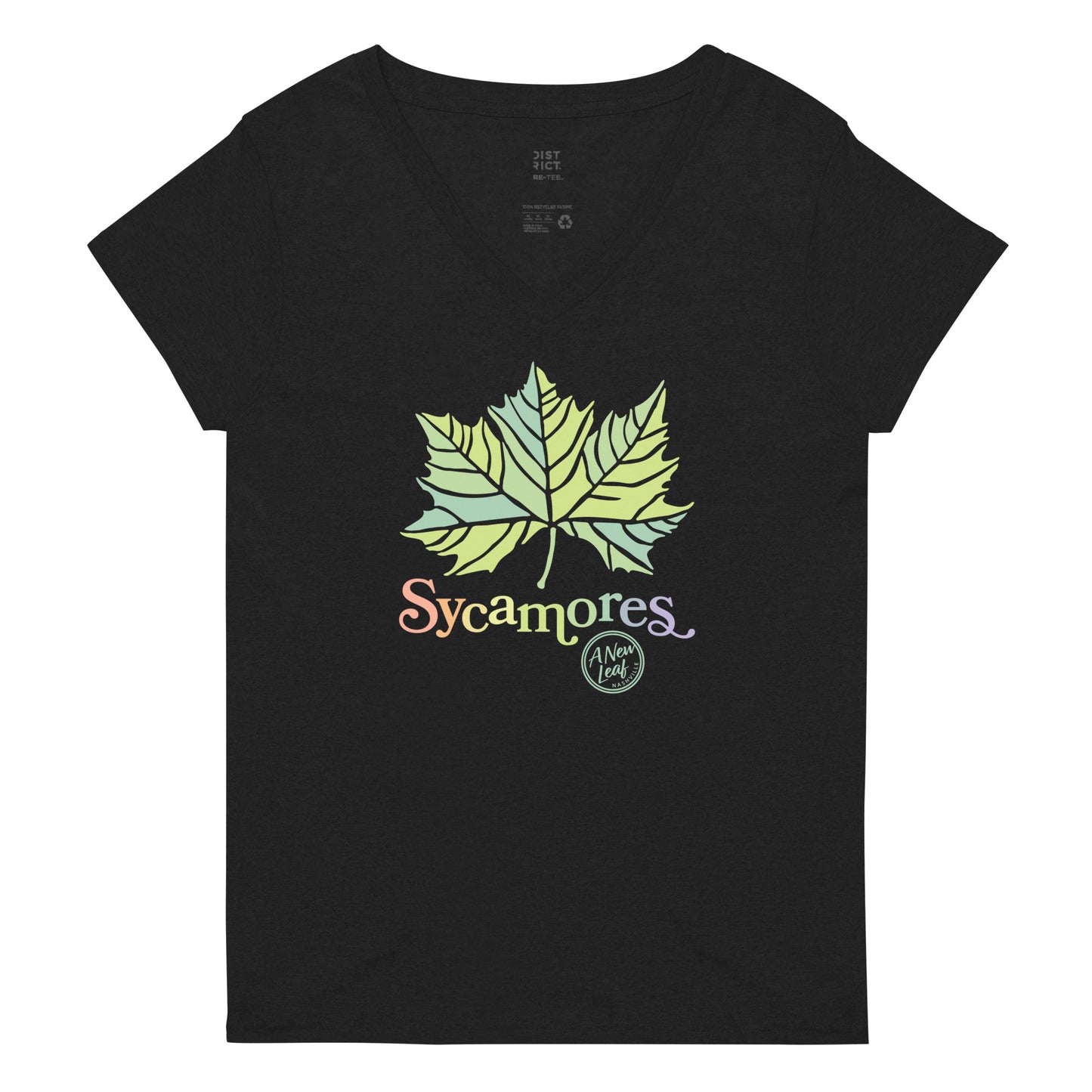 Women’s Sycamores recycled v-neck t-shirt