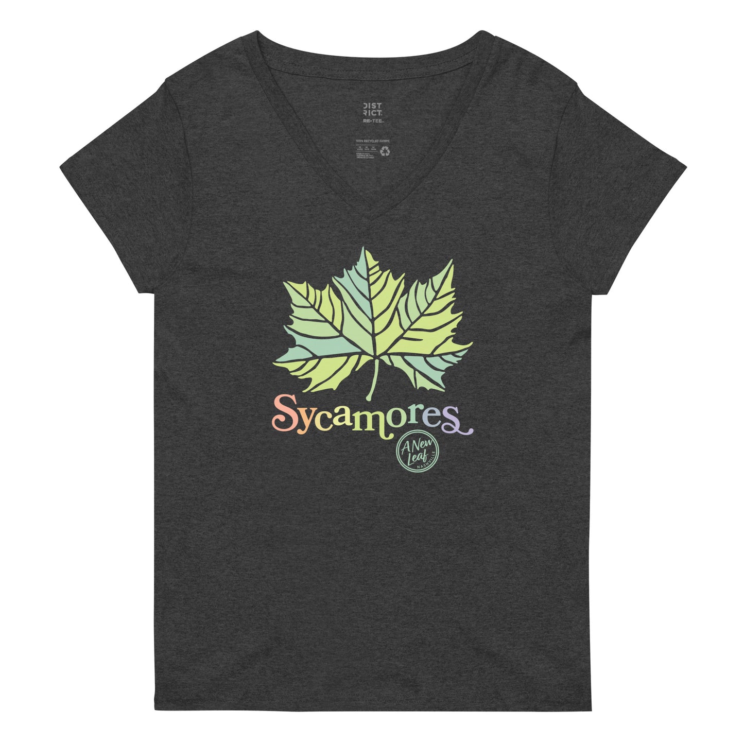 Women’s Sycamores recycled v-neck t-shirt